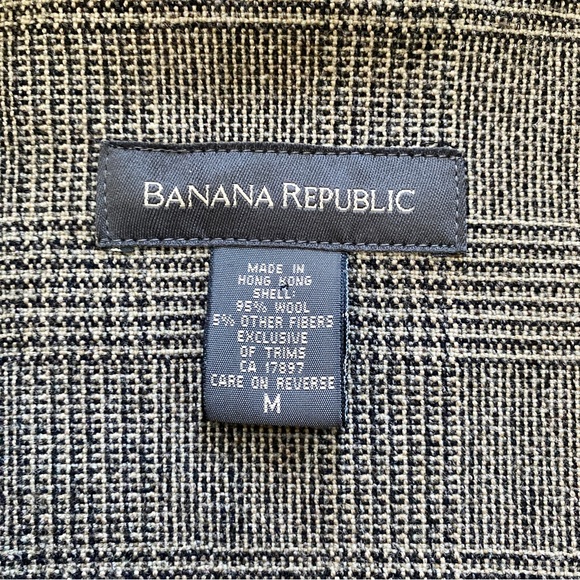 Banana Republic Wool Duffle Coat medium mens - Picture 7 of 14